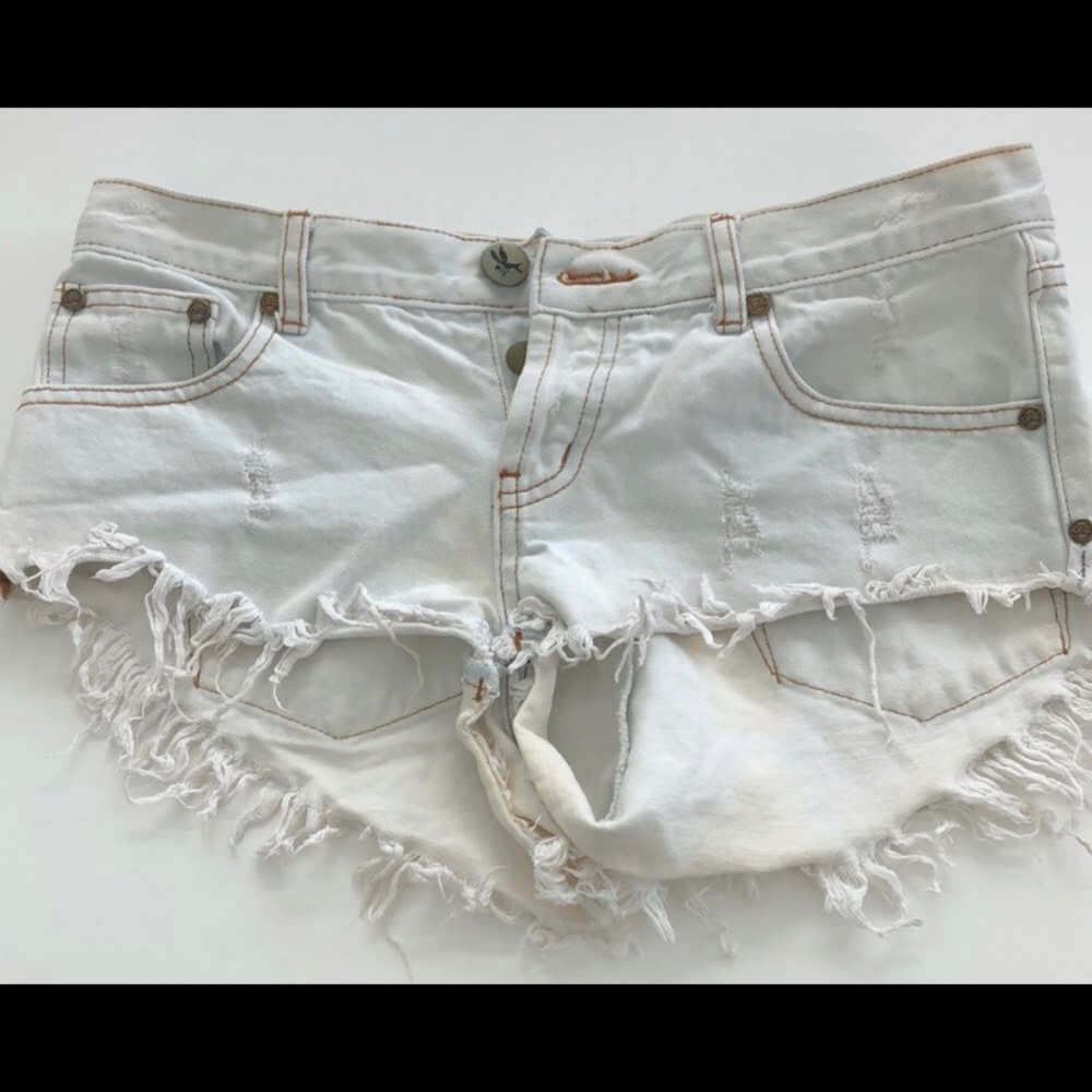 Rare. Hard to Find! One Teaspoon shorts